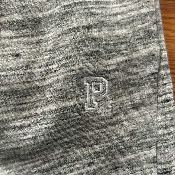 Victoria secret pink marled gray wide leg sweatpants size small - Picture 3 of 5